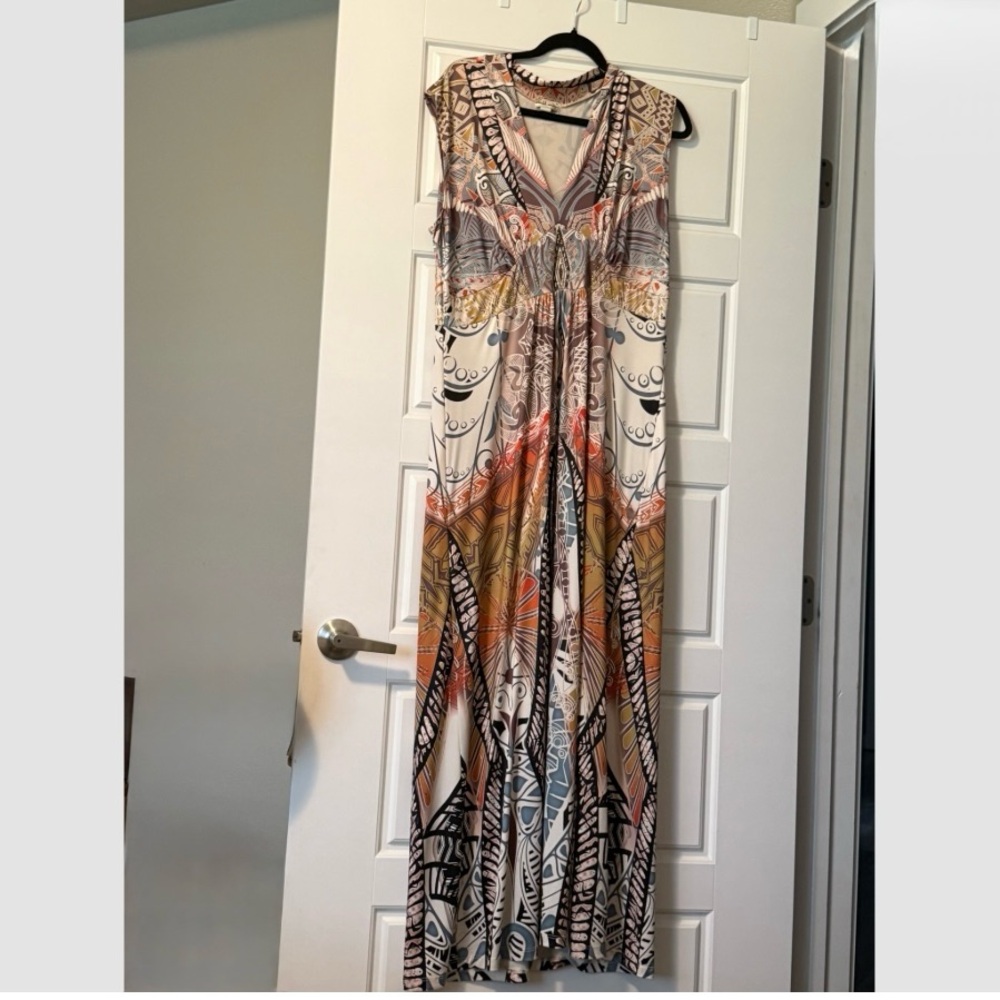 Women's World Unity Embellished Maxi Dress